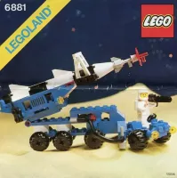 Set LEGO Space 6881 Lunar Rocket Launcher