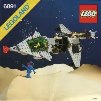 Set LEGO Space 6891 Gamma V Laser Craft
