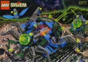 Set LEGO Space 6977 Arachnoid Star Base / Arachno Base