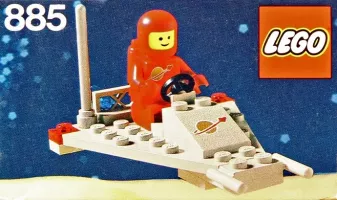 Set LEGO Space 885 Space Scooter