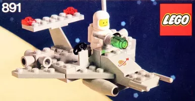 Set LEGO Space 891 Two seater space scooter