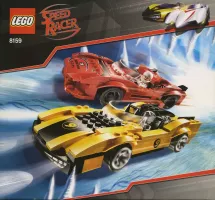 Set LEGO Speed Racer 8159 Racer X & Taejo Togokhan