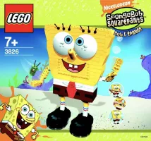 Set  LEGO SpongeBob SquarePants 3826 Build-A-Bob