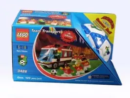 Set LEGO Sports 3426 Adidas Team Transport