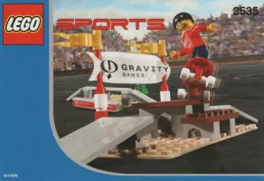 Set LEGO Sports 3535 Skateboard Street Park
