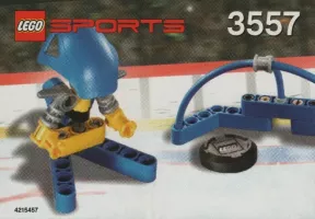 Set LEGO Sports 3557 Blue Player and Goal