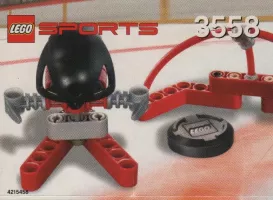 Set LEGO Sports 3558 Red Player and Goal