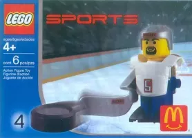 Set LEGO Sports 7919 Hockey Player, White