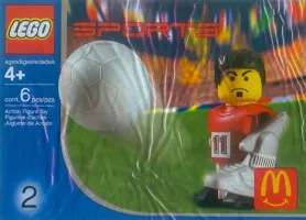 Set LEGO Sports 7924 Football Player, Red