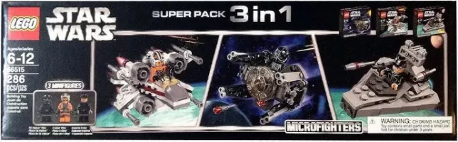Set LEGO Star Wars 66515 Microfighter Super Pack 3 in 1
