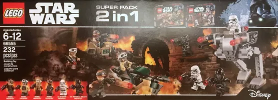Set LEGO Star Wars 66555 Super Pack 2 in 1