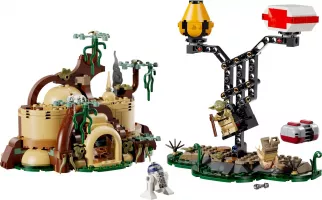 Set  LEGO Star Wars 75422 SMART Play: la hutte de Yoda et l'entraînement Jedi