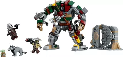 Set LEGO Star Wars 75451 L'attaque du droïde sentinelle dans le palais Hutt