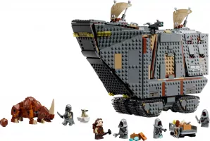 Set LEGO Star Wars 75453 Le Sandcrawler d'Offworld et le Mudhorn