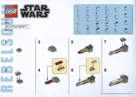 Set LEGO Star Wars XWING X-wing Trench Run