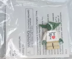 Set  LEGO Star Wars YODA Yoda minifig, NY I Heart Torso