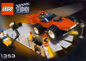 Set LEGO Studios 1353 Car Stunt Studio