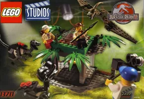 Set LEGO Studios 1370 Raptor Rumble