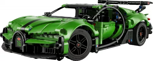 Set  LEGO Technic 42241 Hypercar Bugatti Chiron Pur Sport verte