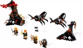 Set  LEGO The Hobbit 79001 Escape from Mirkwood Spiders