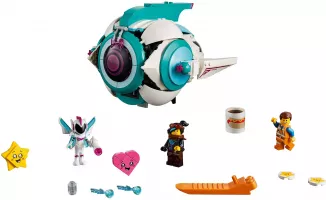 Set LEGO The LEGO Movie 2 70830 Sweet Mayhem's Systar Starship!