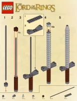 Set LEGO The Lord of the Rings LOTRSWORD Sword