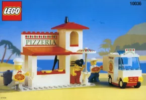 Set LEGO Town 10036 Pizza-To-Go