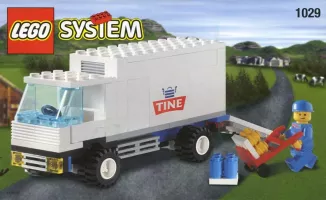 Set LEGO Town 1029 Milk Delivery Truck