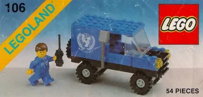 Set LEGO Town 106 UNICEF Van