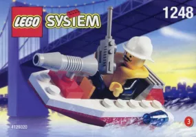 Set LEGO Town 1248 Fire Boat