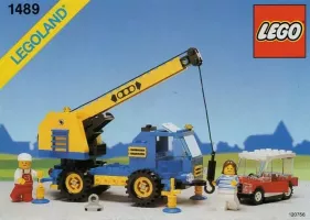 Set LEGO Town 1489 Mobile Car Crane