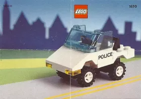 Set LEGO Town 1610 Police Car