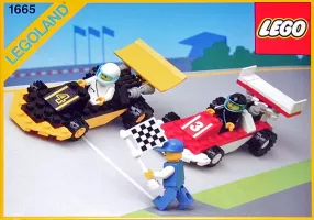 Set LEGO Town 1665 Dual FX Racers