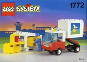 Set LEGO Town 1772 Airport Container Truck