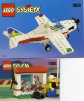 Set LEGO Town 1808 Light Aircraft and Ground Support