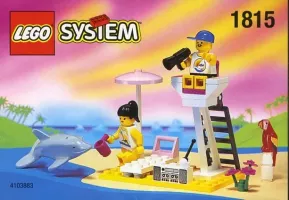 Set LEGO Town 1815 Paradisa Lifeguard