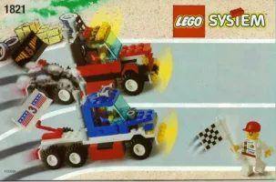 Set LEGO Town 1821 Rally Racers