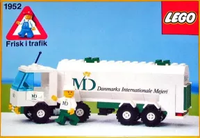 Set LEGO Town 1952 Milk Truck