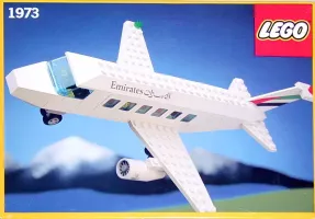 Set LEGO Town 1973 Emirates Airliner