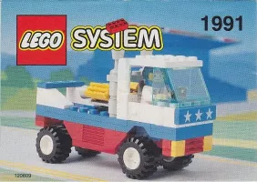 Set LEGO Town 1991 Racing Pick-Up Truck