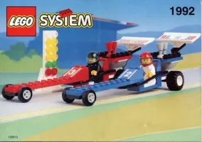 Set LEGO Town 1992 Dragsters
