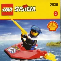 Set LEGO Town 2536 Divers Jet Ski