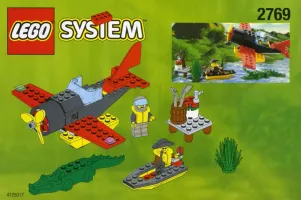 Set LEGO Town 2769 In-flight Jungle Express