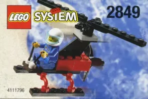 Set LEGO Town 2849 Helicopter