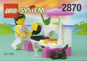 Set LEGO Town 2870 Paradisa Barbeque