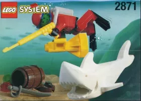 Set LEGO Town 2871 Diver and Shark
