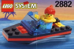 Set LEGO Town 2882 Speedboat