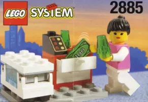 Set LEGO Town 2885 Ice Cream Seller