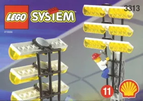Set LEGO Town 3313 Lighting Towers
