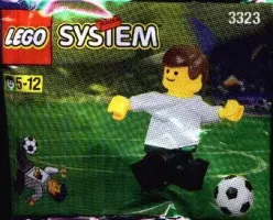 Set LEGO Town 3323 German Footballer and Ball